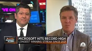 По словам Брента Тилла из Jefferies, Microsoft переживает один из лучших циклов покупки за долгое время.