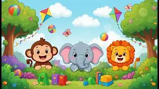 Peekaboo Zoo 🐵 | Fun Animal Song for Babies & Toddlers | Learn & Play