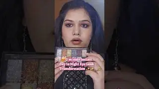2 minute Black Glitter eyes #shorts #laalpari #makeuptutorial