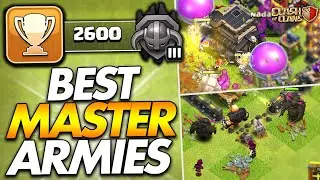 BEST TH9 PUSHING ATTACK STRATEGIES FOR MASTER LEAGUE | Clash of Clans