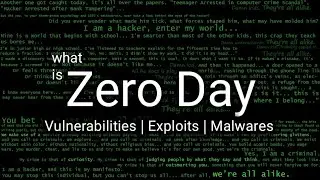 What is Zero Day (0day) | Zero Day Vulnerablity | Malwares and Exploits