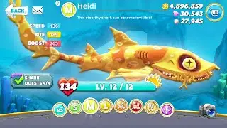 Heidi Max Level 12 | Hungry Shark World