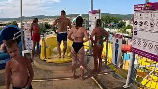 DARE TO SPLASH?! EPIC Waterslide Adventure at Europe&rsquo;s ACTION Water Park in Sunny Beach
