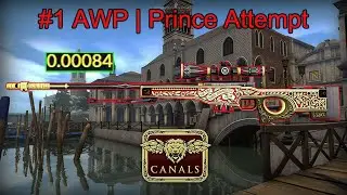#1 Lowest Float AWP The Prince Trade Up Attempt!!