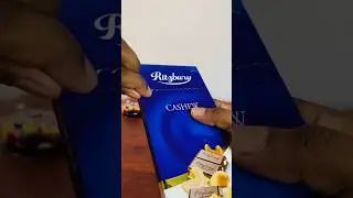 Wow wow wow cashew🤤 Ritsbury cashew🍫 #asmr #chocolate #cashew #kayotiasmr