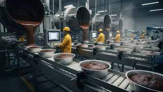 Factory Workers Reveal the Lava Cake Process You've Never Seen