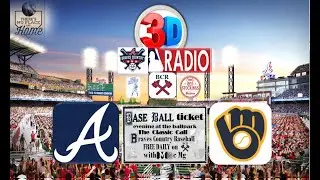 Atlanta Braves vs MIL Brewers 3D LIVE Stream Braves Country Play-by-Play & Group Therapy Watch Party
