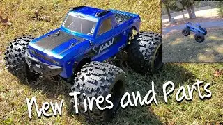 Redcat Kaiju Running Hobby Park Tires and Other Upgrades
