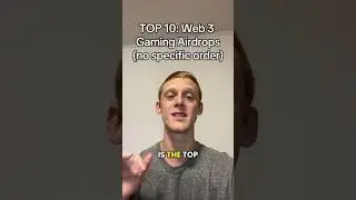 TOP 10: Web3 Gaming Crypto Airdrops (Play to Earn June 2025)