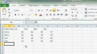 Microsoft Excel 2010 Tutorial   Part 07