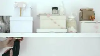 DIY Under the shelf | Styling: www.femkepastijn.nl | Camera: www.danaphotoandfilm.com