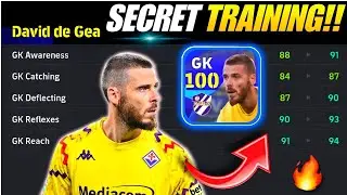 DAVID de GEA NEW CARD BEST TRAINING! 💀🔥 | 99 Reflexes 🗿 | De Gea Efootball 26 | eFootball 2026