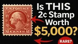 2 Cent George Washington Stamps Worth Thousands? Full Value Guide | Stamps Old World UK