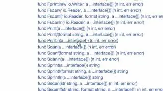 Golang interfaces