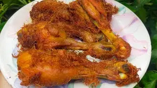 Resep mudah membuat ayam goreng serai,menu buka dan sahur