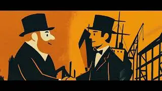 The Americans of Abercromby Square #anime ep2 Saul Bass style titles 
