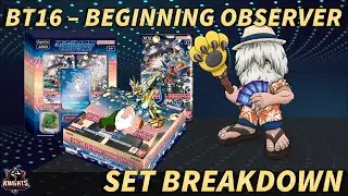BEGINNING OBSERVER SHAKES UP THE META! BT16 Set Breakdown - Digimon Card Game