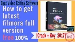 HOW TO CRACK LATEST FILMORA 8.3.1 | NO WATERMARK | LIFETIME | ALL EFFECTS | 10000% FREE | 2017