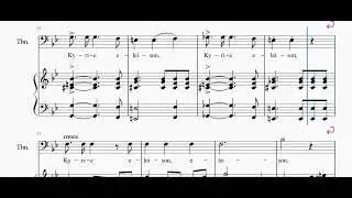 KYRIE (B) MASS of St. Cecilia in B flat .Turner