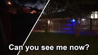 Backyard Transformation with Solar Fence Lights by Amiluo