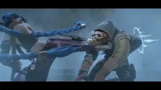 Arcane - Jinx and Vi vs Firelights | ending fight scene