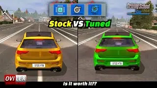 Driving School Sim 2020 - Does Upgrading Engine Make Any Difference?? (Stock VS Tuned) *Maxed Out*
