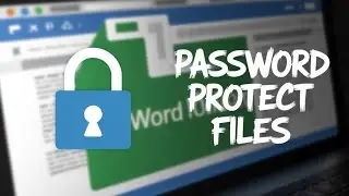 How to create a PDF in Word! How to put a password on a Word document! How to put a password on a...