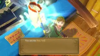 Skyward Sword HD &mdash; Link Almost Misses Out on a Bug Net