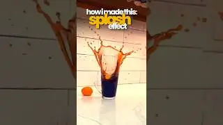 How to Make This Splash Effect!