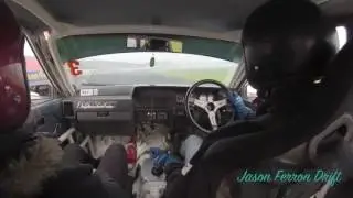 HyperGear ATR43G3SAT Ceramic ball bearing turbocharger powered 1JZGTE Wagon Drift Tasmania