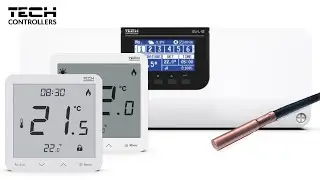 TECH Controllers - registration R-12s controller with a floor sensor and the wireless controller