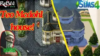 I Build/Recreate Teo McDohl's house (from Suikoden) in The Sims 4! | Kubikin ulang rumah Pak Teo!