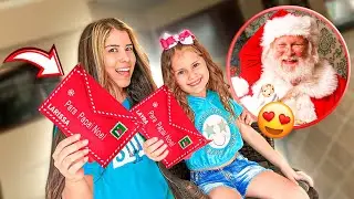 EU E MINHA IRMÃZINHA FIZEMOS UMA CARTA PARA O PAPAI NOEL!!