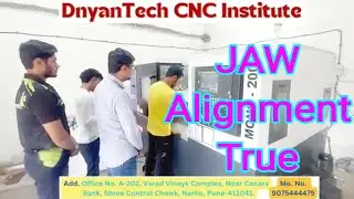 JAW ALIGNMENT / TRUE #CNCMACHINE #CNCPROGRAMMING #CNCPROGRAMMINGINHINDI #VMCMACHINE #VMCPROGRAMMING