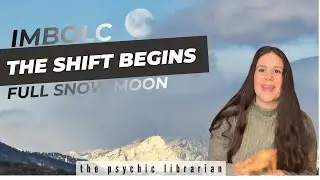 🌕 Imbolc & Full Snow Moon Psychic Reading | Soul Alignment, Purpose & Career Shifts ✨