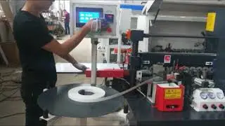 Auto Edge Bander K720D in Action with Perfect Banding Result