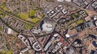 GOOGLE MAP  BARCLAYCARD ARENA, HAMBURG GERMANY