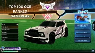 Top 100 OCE Gameplay New Season! | GC3-SSL 2V2 & 1V1 | Rocket League