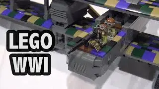 LEGO WWI German Gotha G.V Bomber | Brick Fiesta 2017