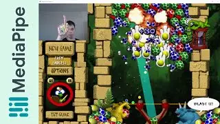 Chơi game Bắn trứng khủng long với Mediapipe