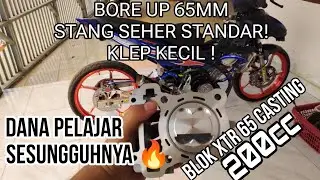 Bore up mx king 200cc piston 65mm dana pelajar