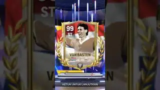 ICON EURO ST TERKUAT VAN BASTEN OVR 99 DI FC MOBILE #eafcmobile #vanbasten #shorts