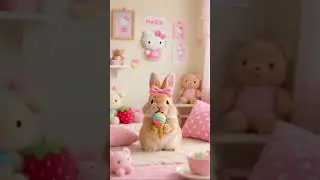 rabbit eats ice cream #rabbit #mycuterabbit #cute #bunny #pets #funny #cat #animals #cuteanimals