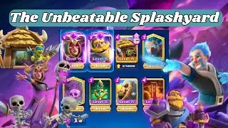 How to play the best splashyard deck in the meta | Clash Royale
