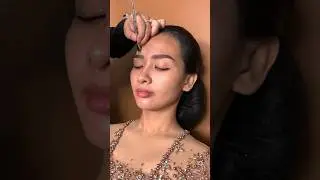Afternya 😭 Tutorial Glamour Wedding Makeup By Precious Makeup Academy #shortvideo