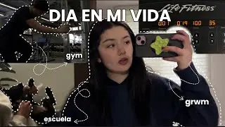 DAILY VLOG | lo que hago en un día 🌷✨: clases, gym, skincare, grwm, etc….