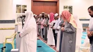 تلاوة جميلة للشيخ صالح الأنصاري من سورة غافر تصوير الشيخ شايع التميمي في قطر