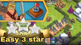 Easy 3 star Monolith Mayhem challenge (clash of clans)