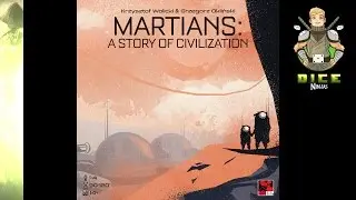 Kickstarter Unboxing - Martians: A Story of Civilization (Limited Edition, English and German)
