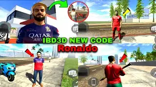 New feature 🤑 New character +Ibd3d Ronaldo cheat code 💥 Indian Bikes Driving 3d @SABBIRAURA